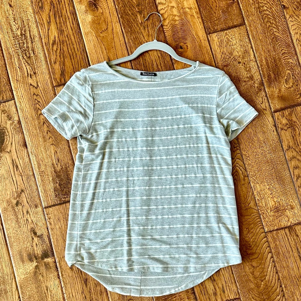 Pink Clover Short Sleeve Shirt